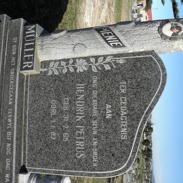 MÜLLER Hendrik Petrus 1965-1987