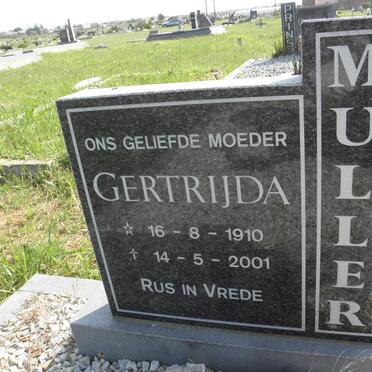 MULLER Gertruida 1910-2001