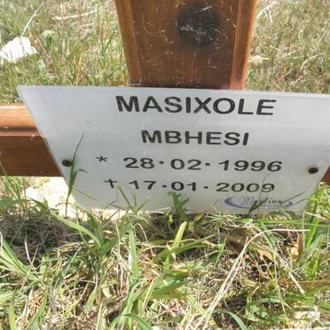 MBHESI Masixole 1996-2009