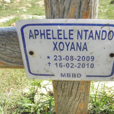 XOYANA Aphelele Ntando 2009-2010