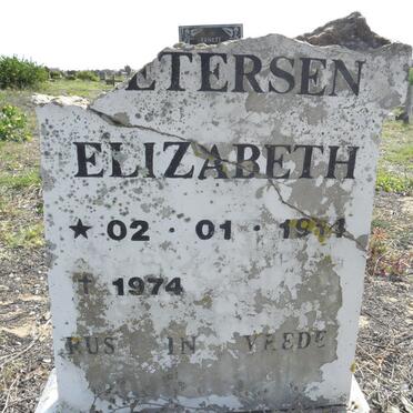 ?ETERSEN Elizabeth 1914-1974