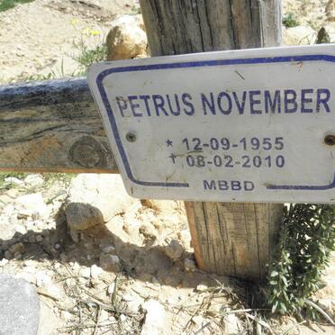 NOVEMBER Petrus 1955-2010