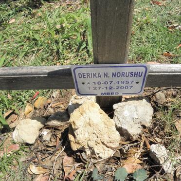 NORUSHU Derika N. 1957-2007