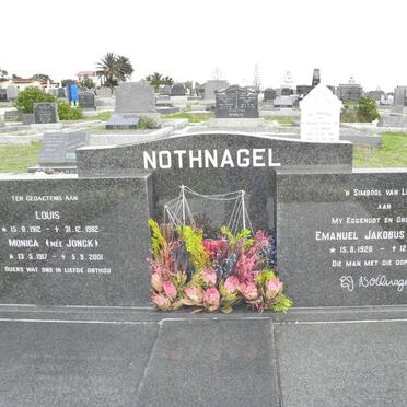 NOTHNAGEL Louis 1912-1982 &amp; Monica JONCK 1917-2001 :: NOTHNAGEL Emanuel Jakobus 1926-1976