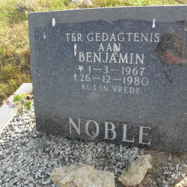 NOBLE Benjamin 1967-1980