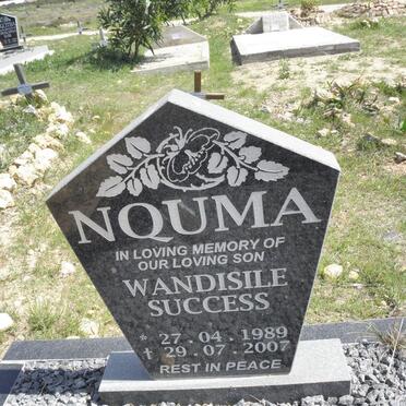 NQUMA Wandisile Success 1989-2007