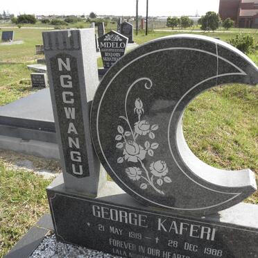 NGCWANGU George Kaferi 1919-1988