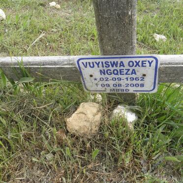 NGQEZA Vuyiswa Oxey 1962-2008