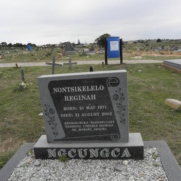 NGCUNGCA Nontsikelelo Reginah 1971-2002