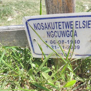 NGCUWGOA Nosakutetwe Elsie 1940-2009