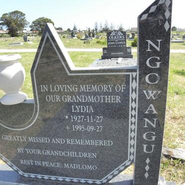 NGCWANGU Lydia 1927-1995