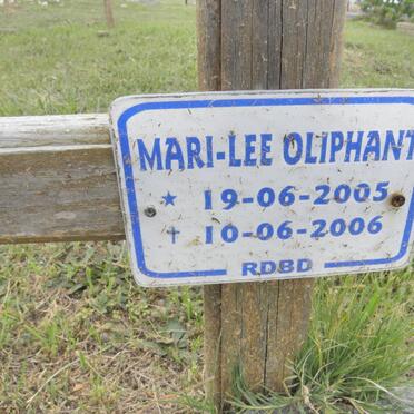OLIPHANT Mari-Lee 2005-2006
