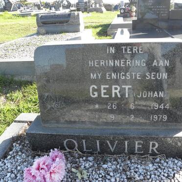 OLIVIER Gert 1944-1979