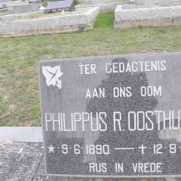 OOSTHUIZEN Philippus R. 1890-1975