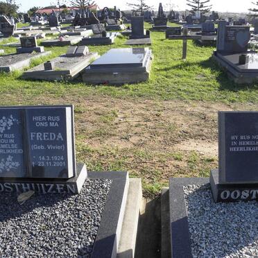 OOSTHUIZEN Hendrik 1915-1998 &amp; Freda VIVIER 1924-2001