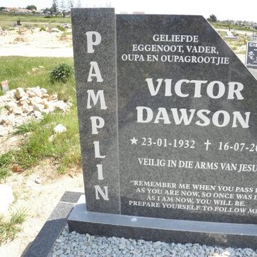 PAMPLIN Victor Dawson 1932-2007