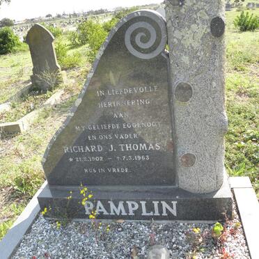 PAMPLIN Richard J. Thomas 1902-1963