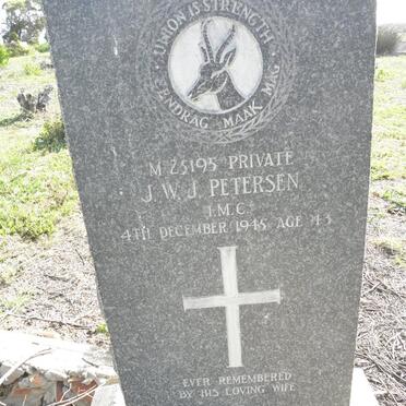 PETERSEN J.W.J. -1945