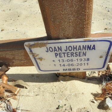 PETERSEN Joan Johanna 1938-2011