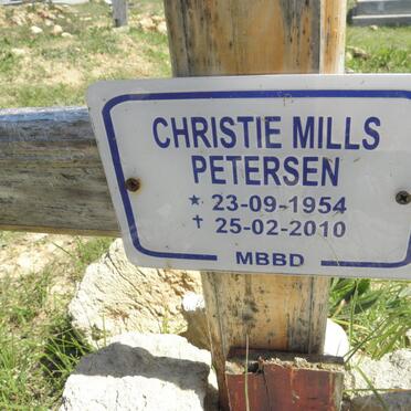 PETERSEN Christie Mills 1954-2010