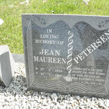 PETERSEN Jean Maureen 1945-1997