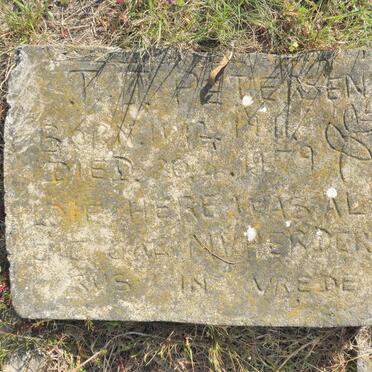 PETERSEN T.J. 19??-1979