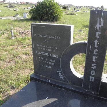 PETERSON Blanche Anne 1959-1983