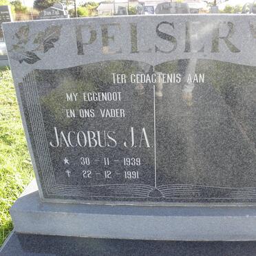 PELSER Jacobus J.A. 1939-1991