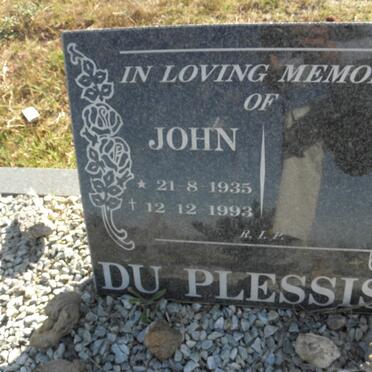 PLESSIS John, du 1935-1993 