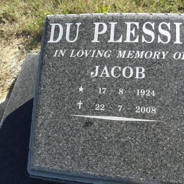 PLESSIS Jacob, du 1924-2008