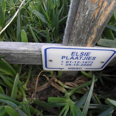 PLAATJIES Elsie 1973-2009