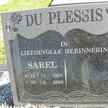 PLESSIS Sarel, du 1919-2001