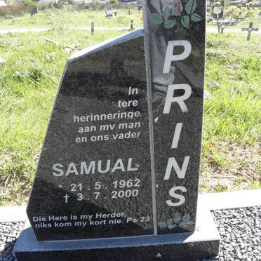 PRINS Samual 1962-2000