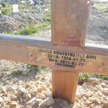 RADI Lillian Nontuthuzelo 1956-2011