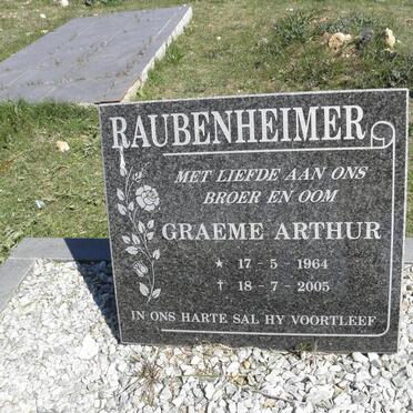 RAUBENHEIMER Graeme Arthur 1964-2005