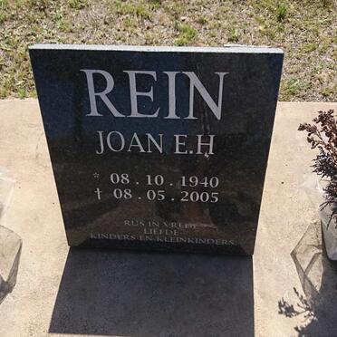 REIN Joan E.H. 1940-2005