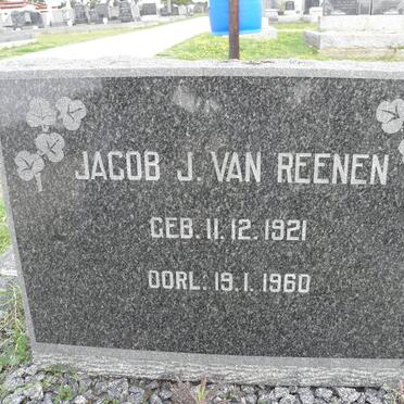 REENEN Jacob J., van 1921-1960