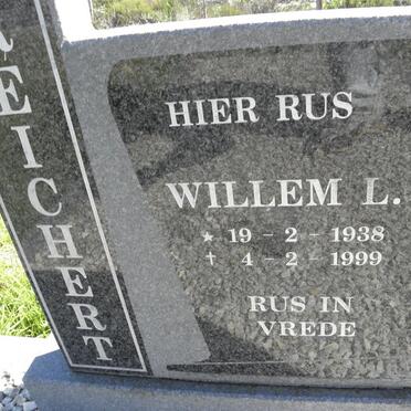 REICHERT Willem L. 1938-1999