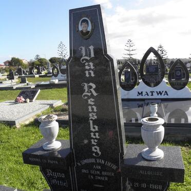 RENSBURG Ryno, van 1968-1994