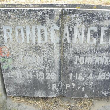 RONDGANGER Joan -1928 :: RONDGANGER Johanna -1992