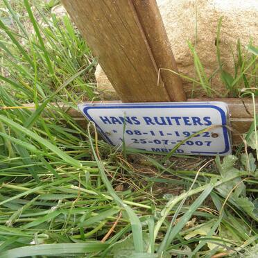 RUITERS Hans 1932-2007