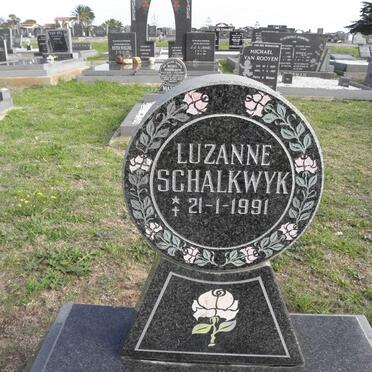 SCHALKWYK Luzanne 1991-1991