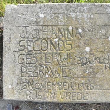 SECONDS Johanna -1976