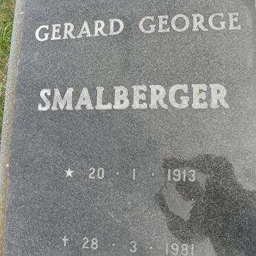 SMALBERGER Gerard George 1913-1981