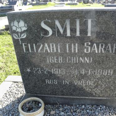 SMIT Elizabeth Sarah nee CHINN 1913-1989