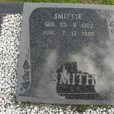 SMITH Smittie 1922-1985