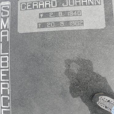 SMALBERGER Gerard Johann 1940-1982