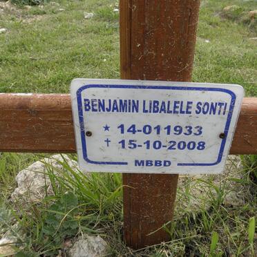 SONTI Benjamin Libalele 1933-2008