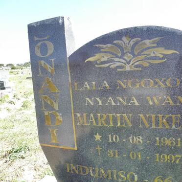 SONANDI Martin Nikelo 1961-1997