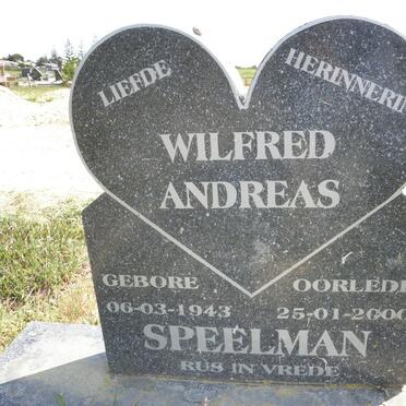 SPEELMAN Wilfred Andreas 1943-2000